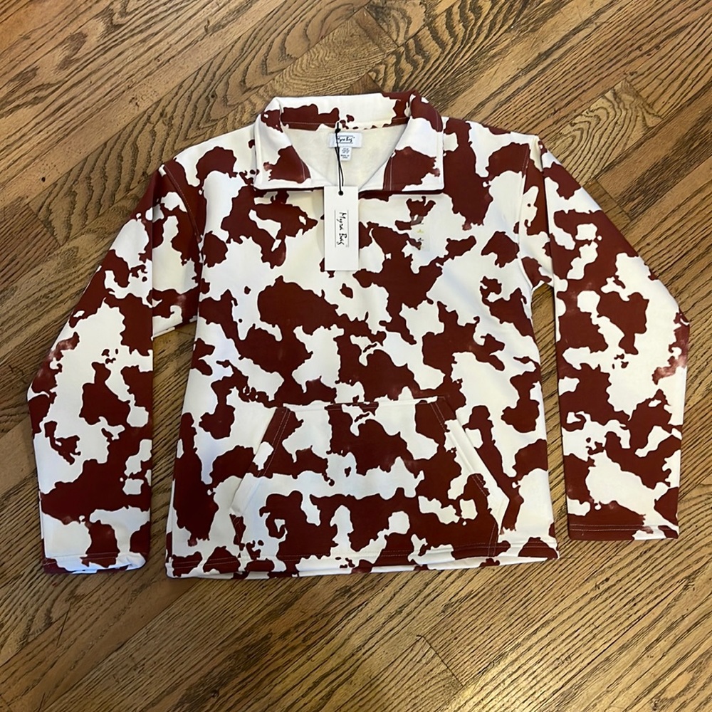 Myra bag Cow Print sweat shirt